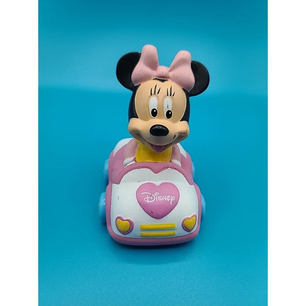 Clementoni Disney Mickey & Minnie Vinyl Push Car Toys